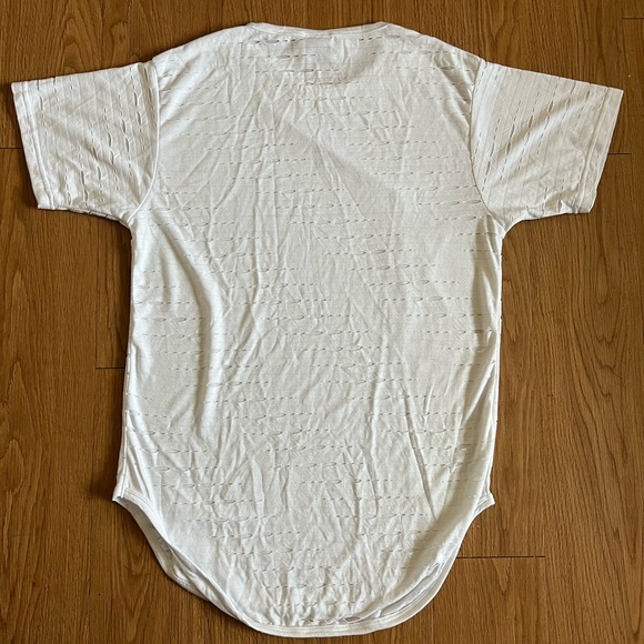 MENS VICTORIOUS DISTRESSED EXTENDED SHIRT M - Picture 4 of 4